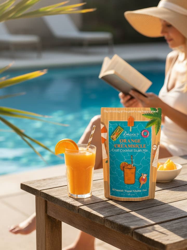 Apelsinglasspinne för wholesale av d'marie inc.