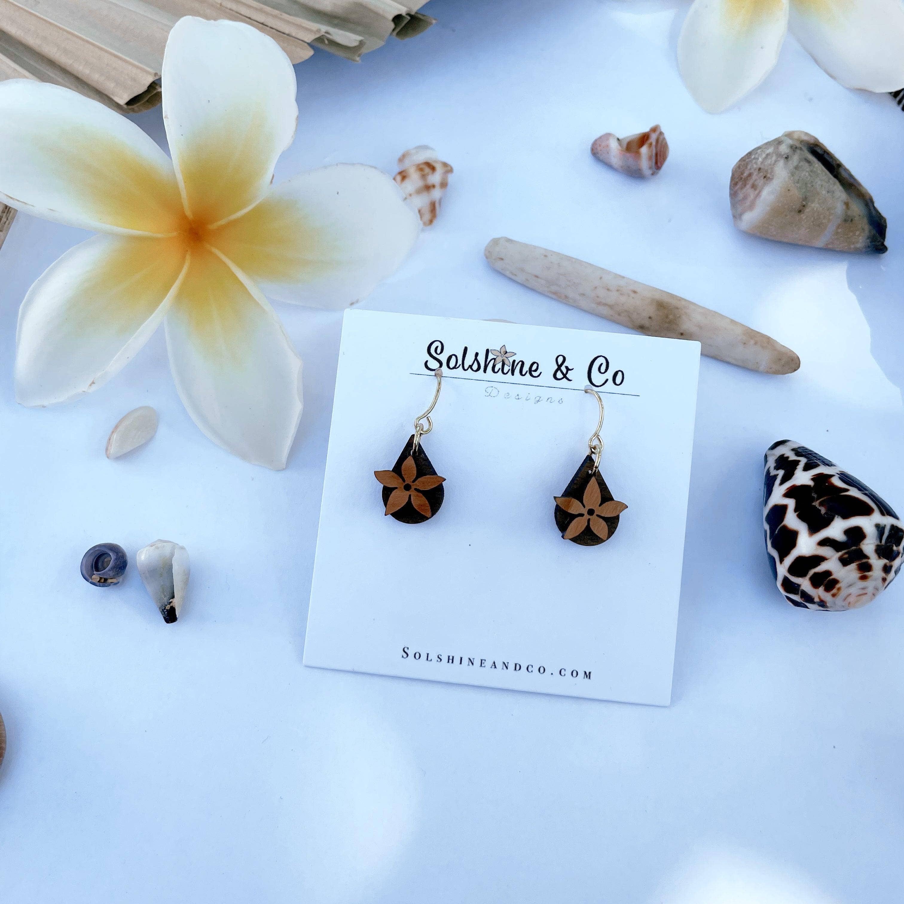 Solshine and Co - Wholesale Dangle Earrings - Tiny Pua Drops2