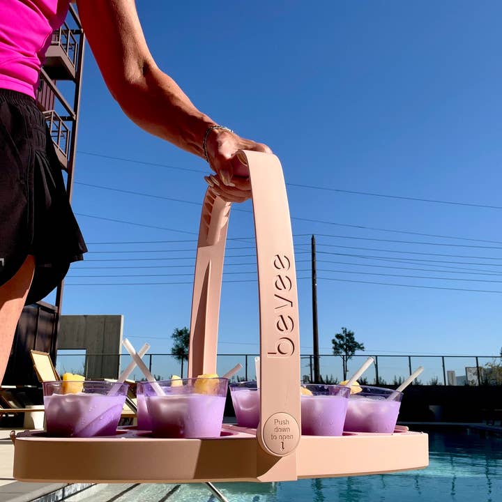 Bevee - Wholesale Serving Tray - 6-Cup Reusable Drink Carrier 10