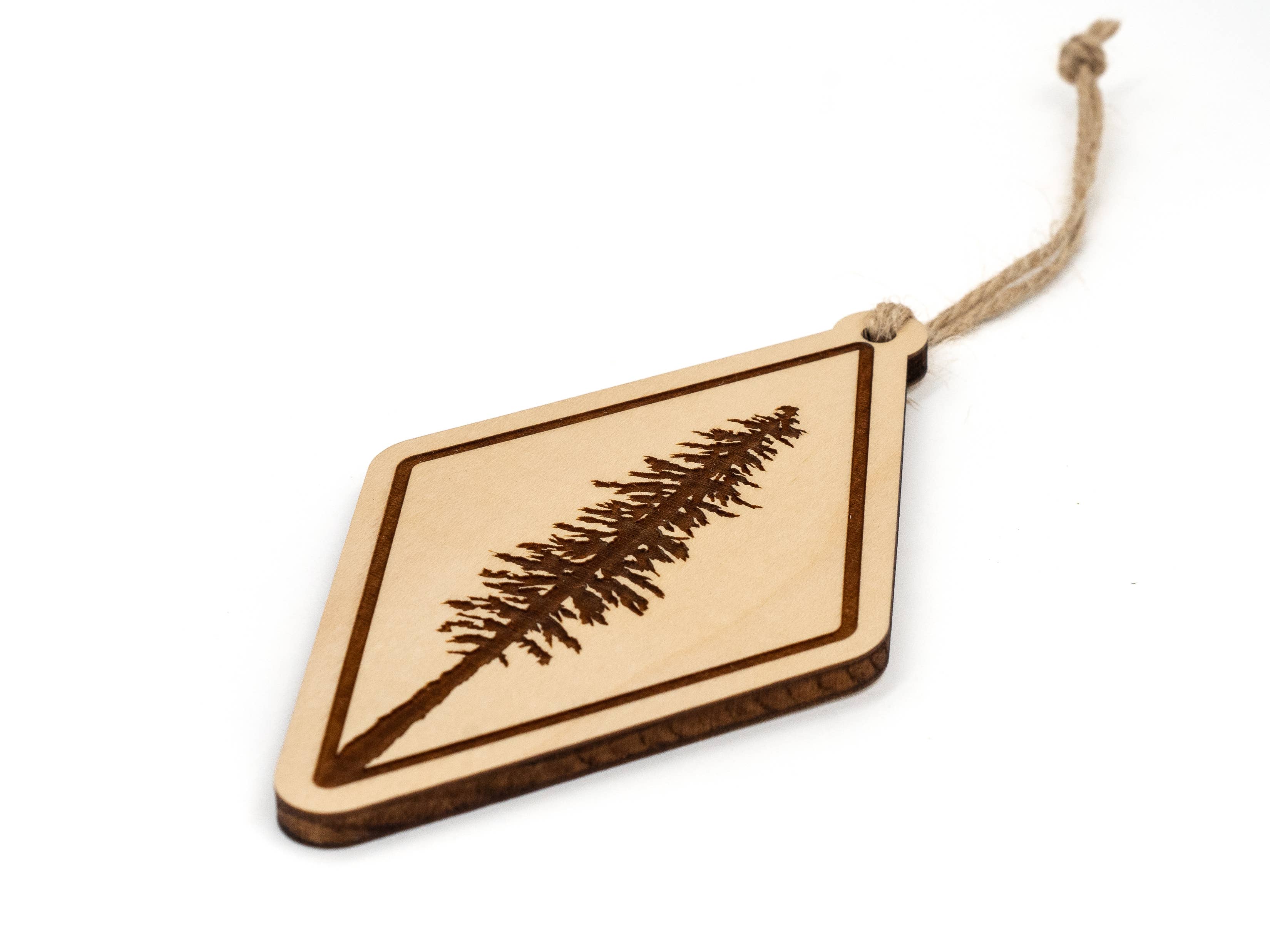 Steamer Lane Design - Wholesale Ornament - Giant Tree Wood Ornament1