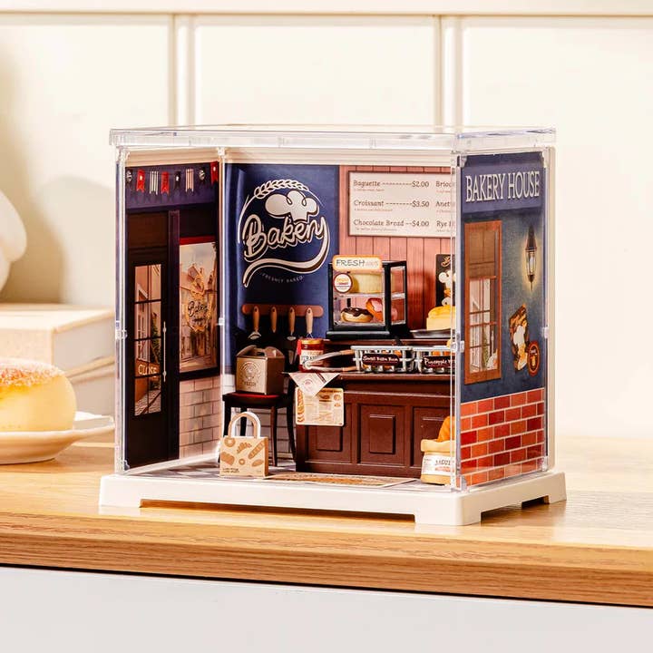 Robotime - Wholesale DIY Craft Kit - DWS03B Rolife Butter Bakery House DIY Miniature House3