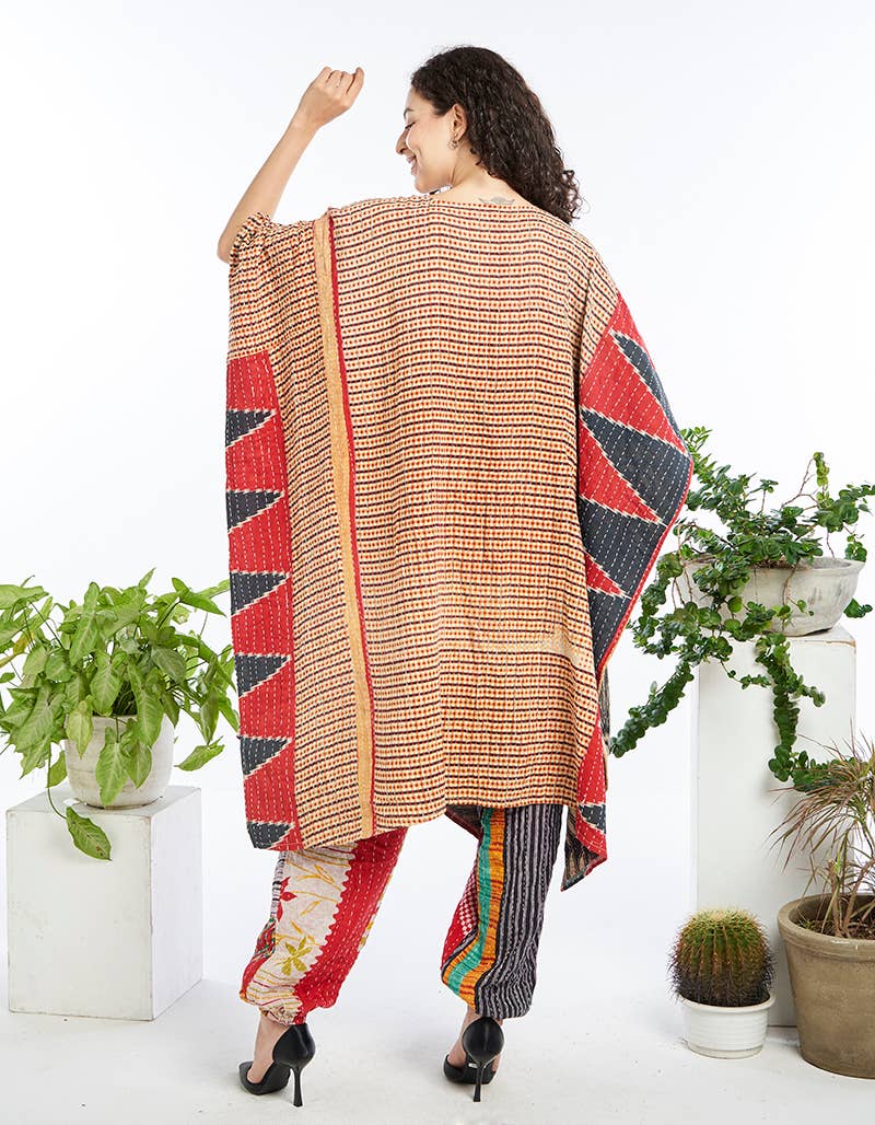 Kathmandu Imports - Vente Kimono – femme - VESTE EN COTON (KT-1621)1