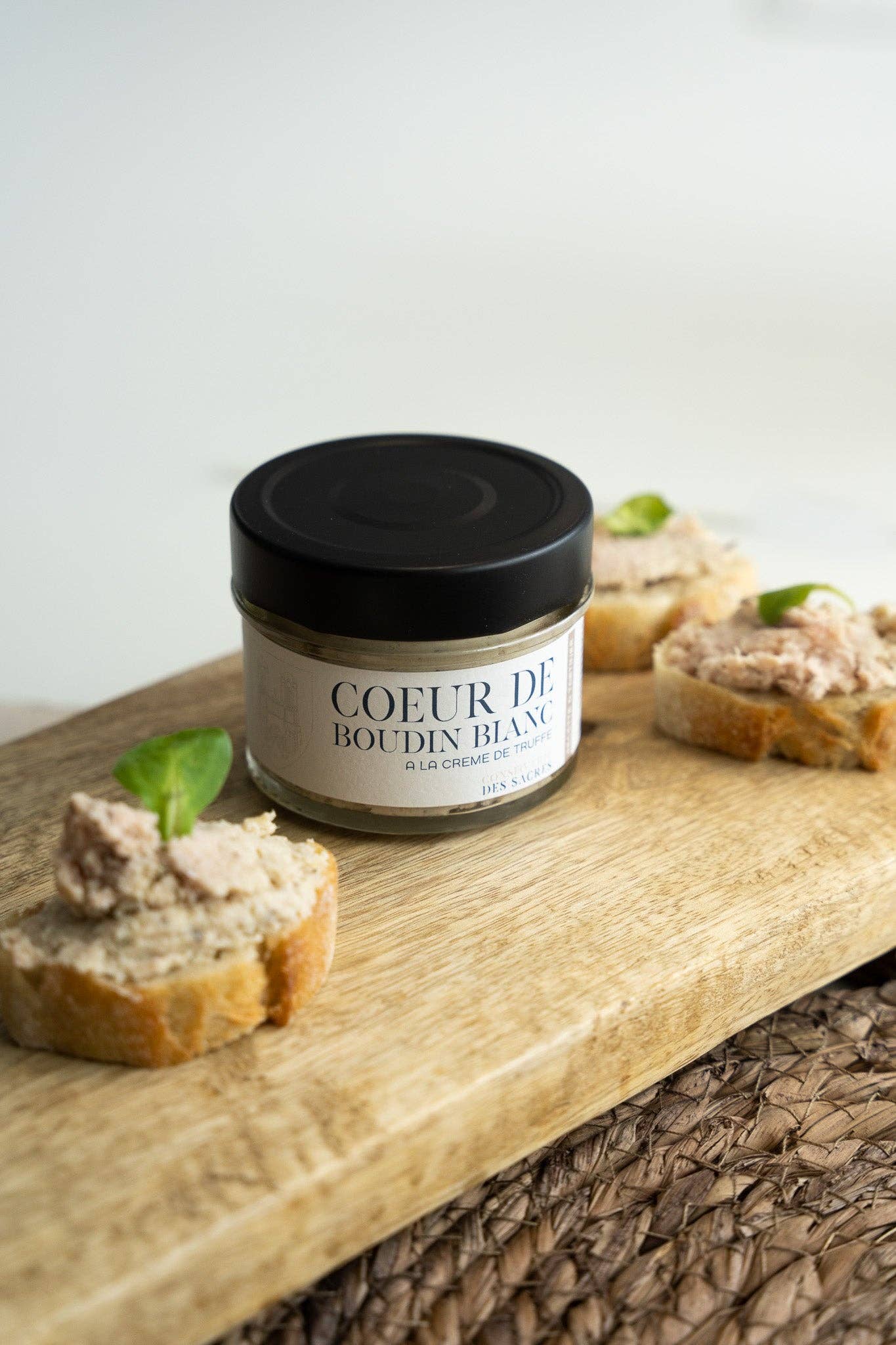 Conserverie des Sacres - Wholesale Pork - Heart of White Sausage Truffle Cream2