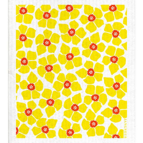 Swedish Dishcloth - Daffodil - Yellow for wholesale on Faire