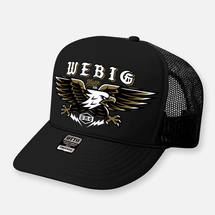 SCREAMIN WEAGLE CURVED BILL HAT for wholesale by Webig Moto Company