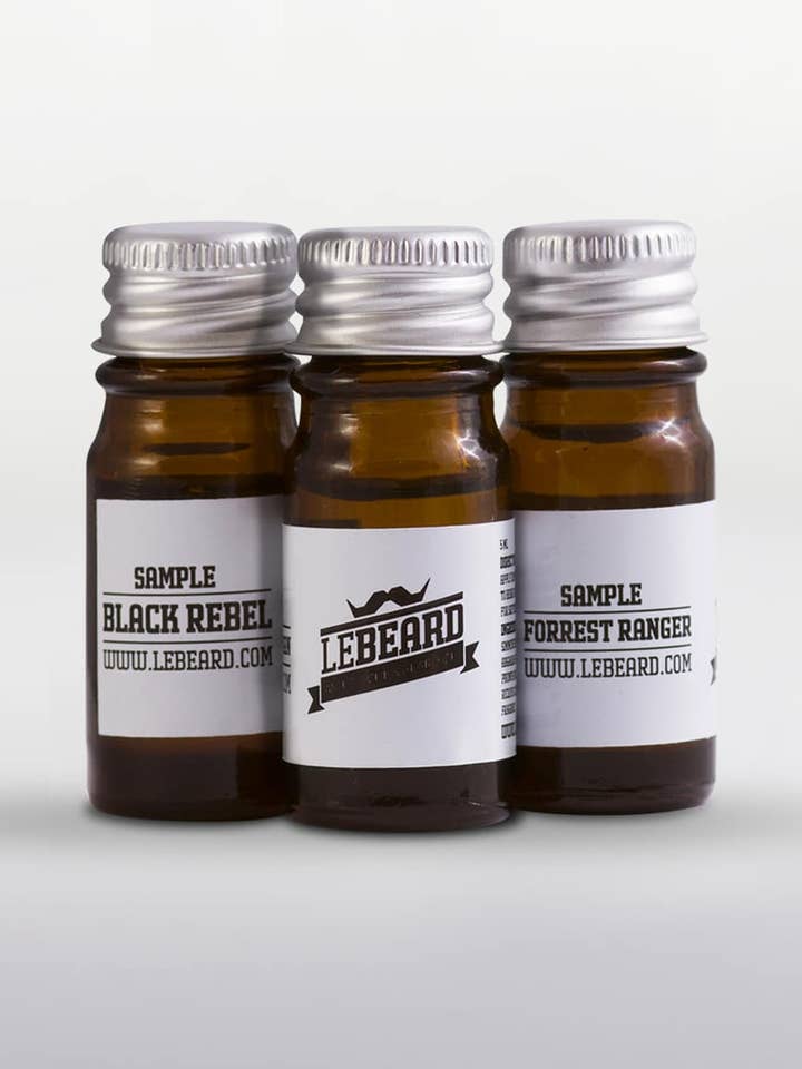 Mini-Bartöl-Set für den Großhandel von Le Beard