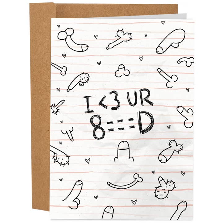 I Love Your Dick for wholesale by Sleazy Greetings