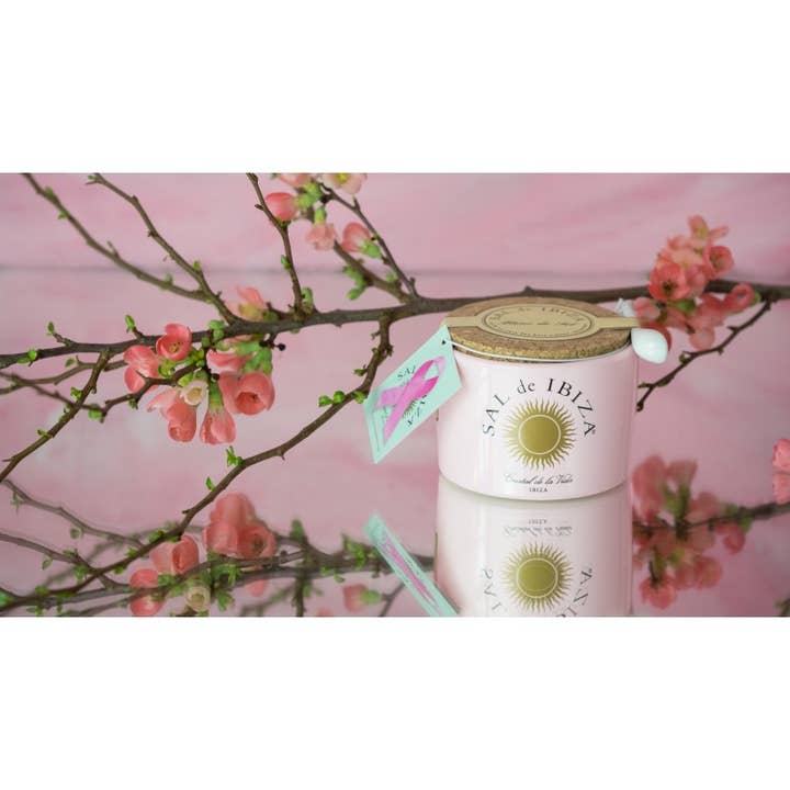 LE GOURMET CENTRAL - Wholesale Salt - Sal de Ibiza Fleur de Sel "La Vie en Rose" - 5.3oz (140 g)