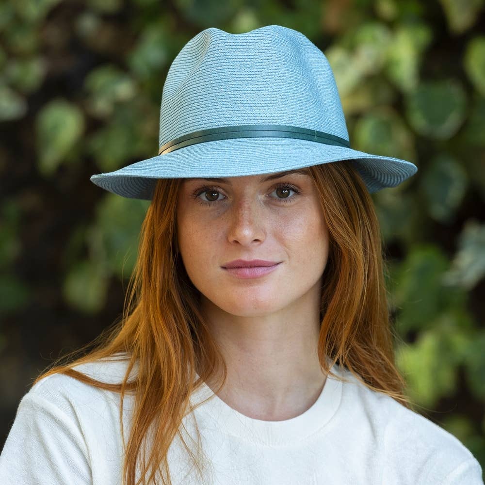 TRAVAUX EN COURS... - Wholesale Straw Hat - Unisex - PAPER HAT leather link96