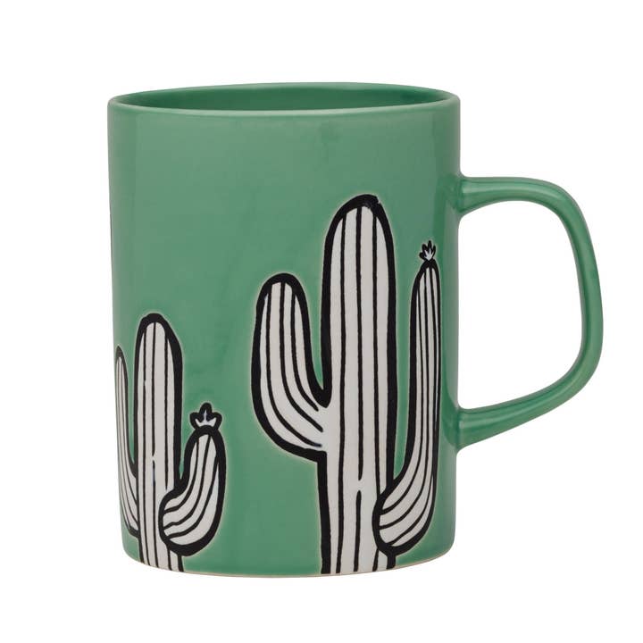 Living Goods by Ore’ Originals - Wholesale Coffee Mug - Cuppa Color Mug | Jade Cactus