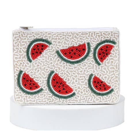 Kralen Fruit Portemonnees - Watermeloen voor wholesale door EB and Co.