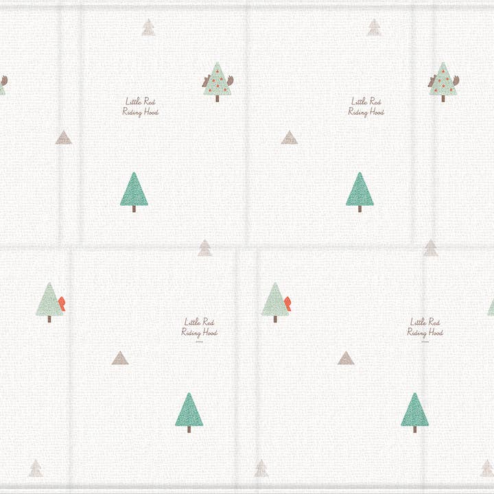 Bonacamo Folding Soft Mat - Little Red Riding Hood/Grey Tile for wholesale by Little Martin's Drawer