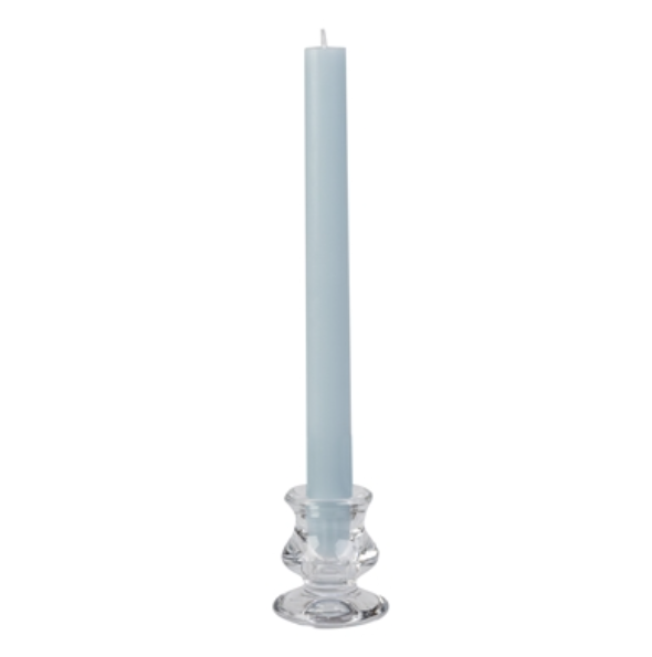 Biedermann & Sons - Wholesale Tapered Candle/Candlestick - 7/8" diameter x 10" Tall Wedgewood Blue Taper  - Case 120
