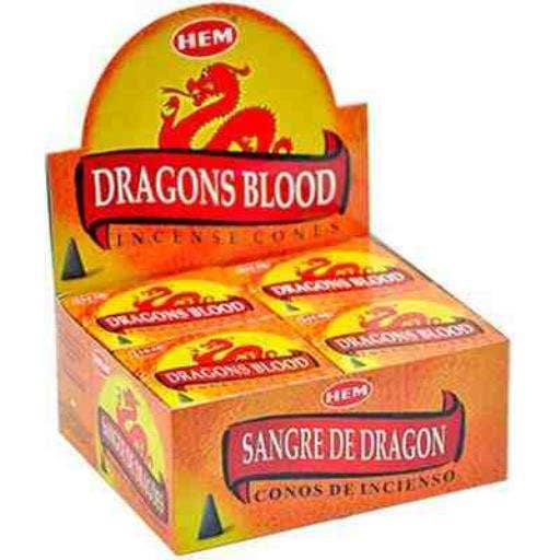 International Gifts Ltd. - Vente Encens - Cônes de Sang de Dragon Hem 1``-3090