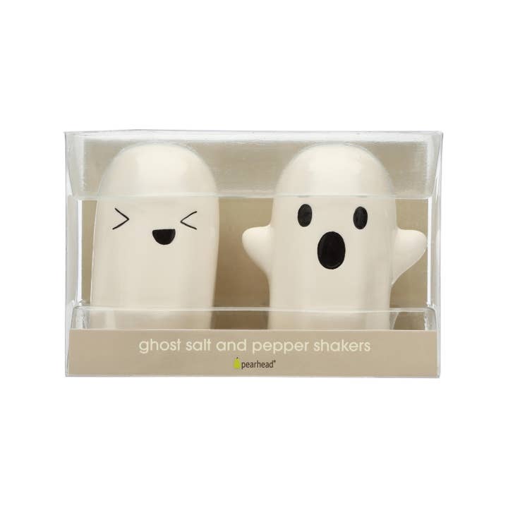 Pearhead - Wholesale Salt & Pepper Shaker Set - Ghost Salt & Pepper Shakers, Halloween Decor