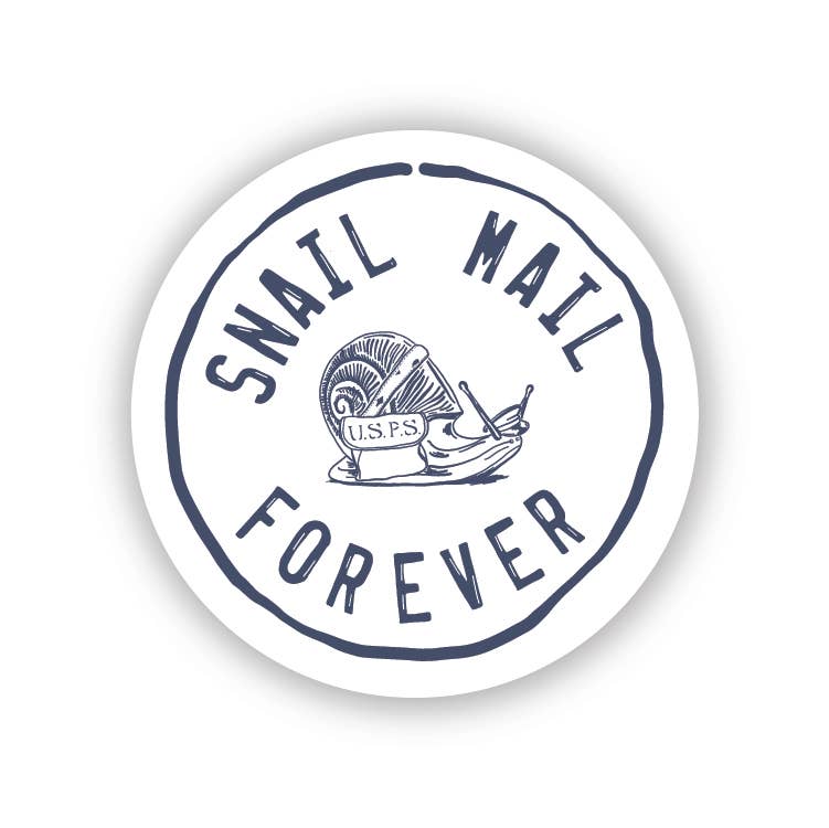 Belle & Union - Wholesale Sticker - Snail Mail Forever Postmark Sticker Set0