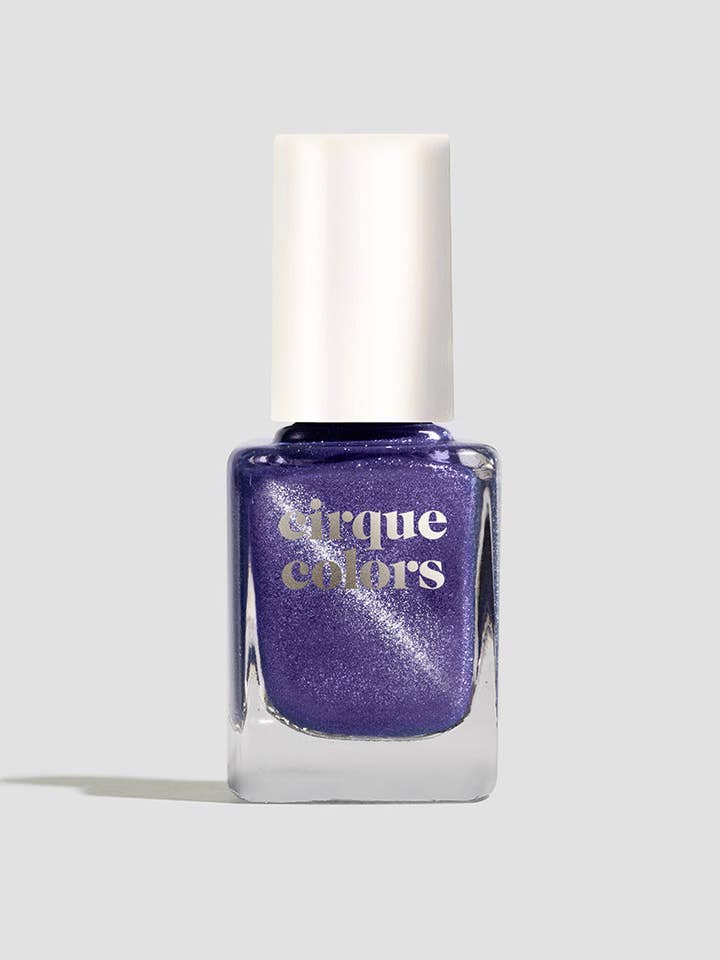 Violet Leaning Cobalt Blue Magnetic Nail Polish - Cirque Col for wholesale by Cirque Colors