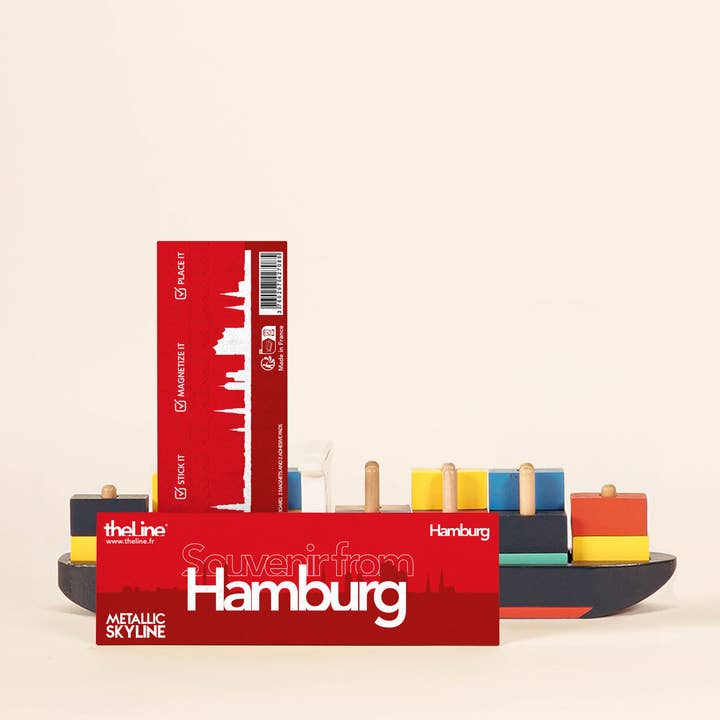 The Line - Wholesale Wall Accent - Wall Decor - Hamburg Skyline - Mini (19cm)1