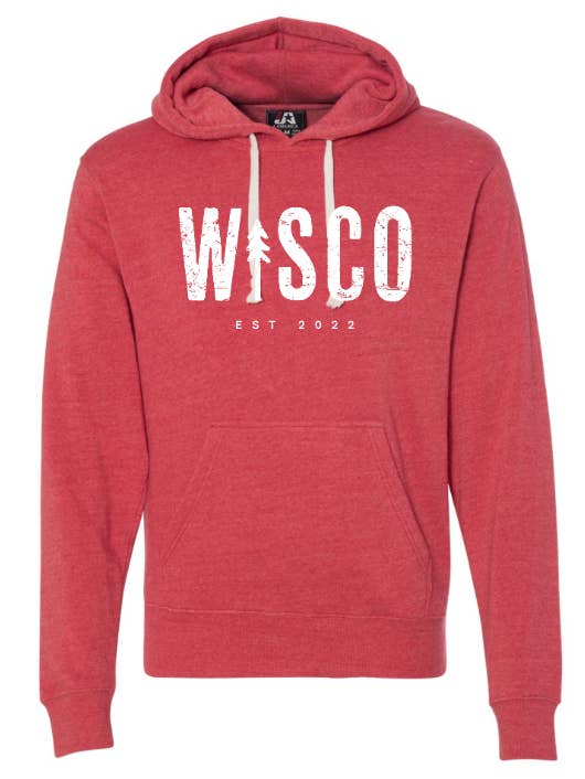 Wisco Red Hooded Sweatshirt – Unisex
SKU: 8871-RED-WISCO for wholesale by Wisco Clothing Co.