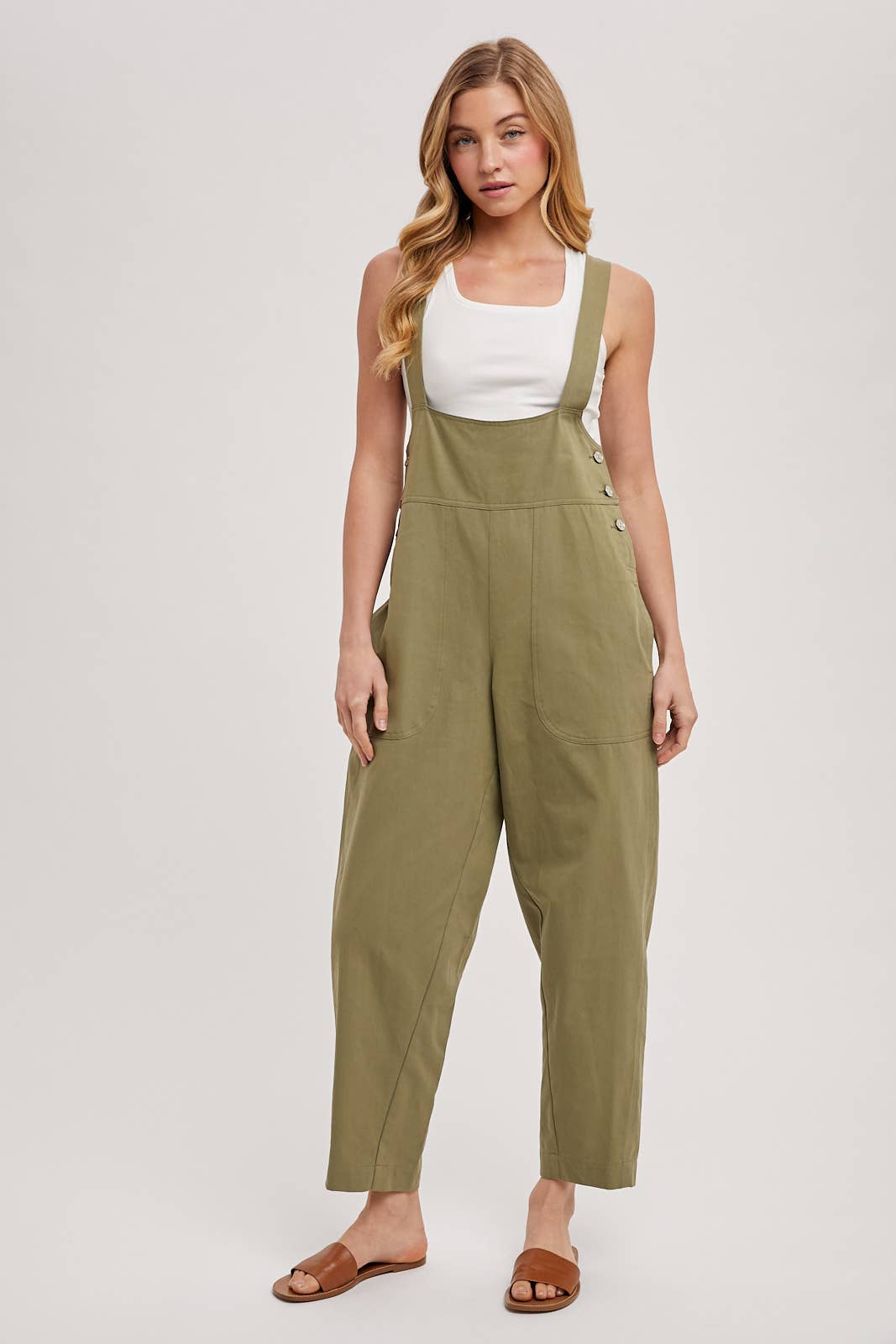 Peace Love Line - Vente Combinaison – femme - PL7158 - SALOPETTE CAPRI ÉVASÉE0