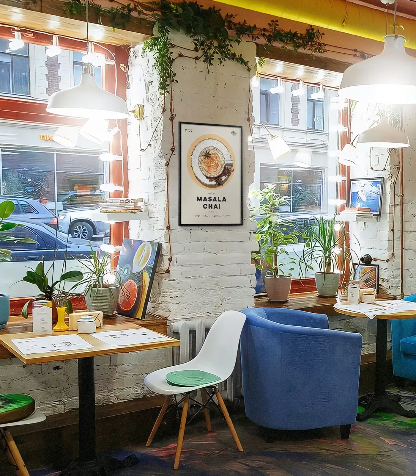 Weekend Concept - Wholesale Poster - Mid-Century Modern Masala Chai Recipe Poster1