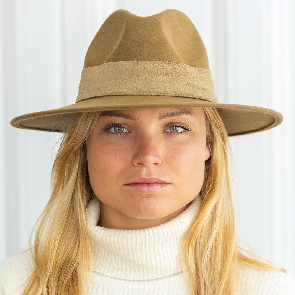 TRAVAUX EN COURS... - Wholesale Fedora - Unisex - WIDE BRIM HAT - leather braid35