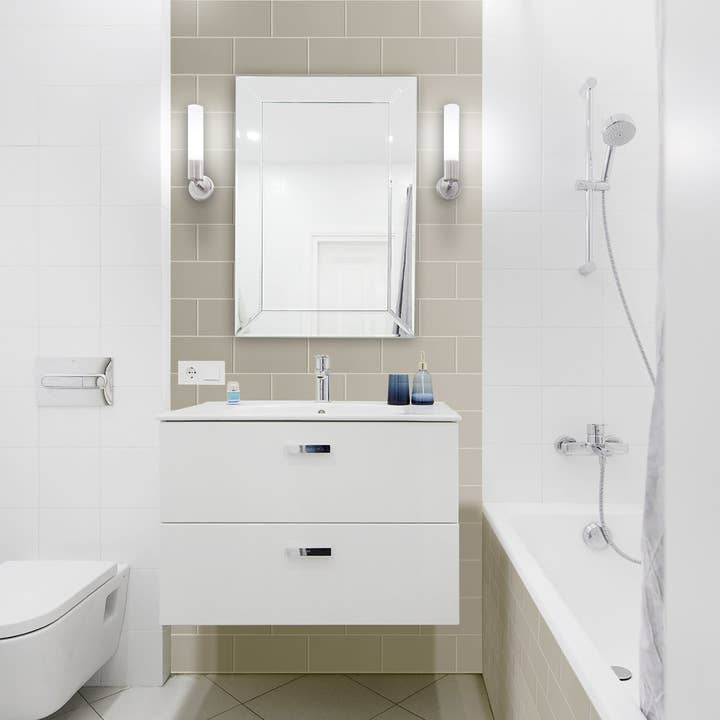 WS Tiles - Vente Carrelages muraux - Carreau de mosaïque en verre de 3" x 6", dosseret pour cuisine et salle de bain - 5 pieds carrés par carton72