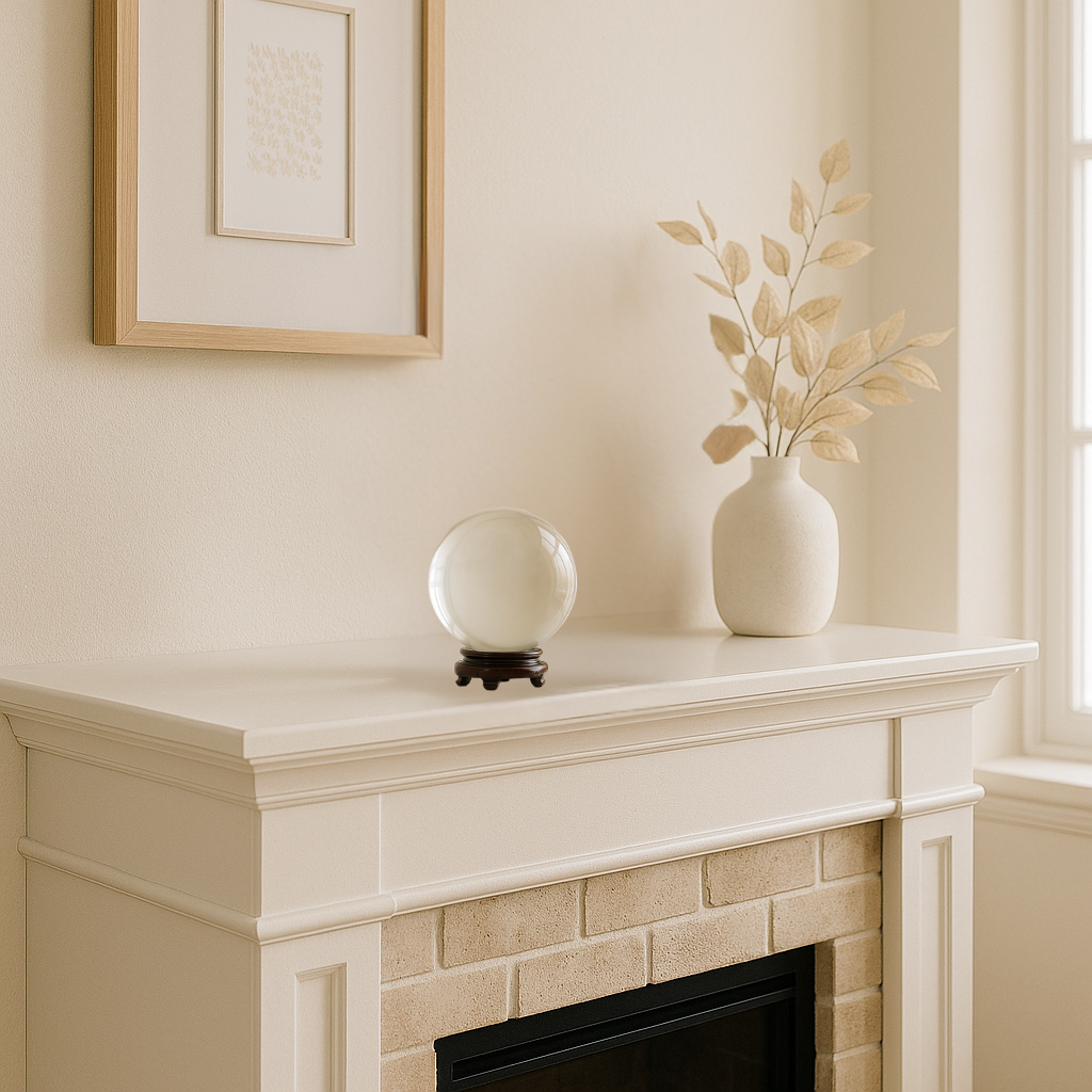 Original Source - Wholesale Spiritual Stone/Crystal - "Crystal" Ball – Elegant Glass Crystal Sphere - Clear1