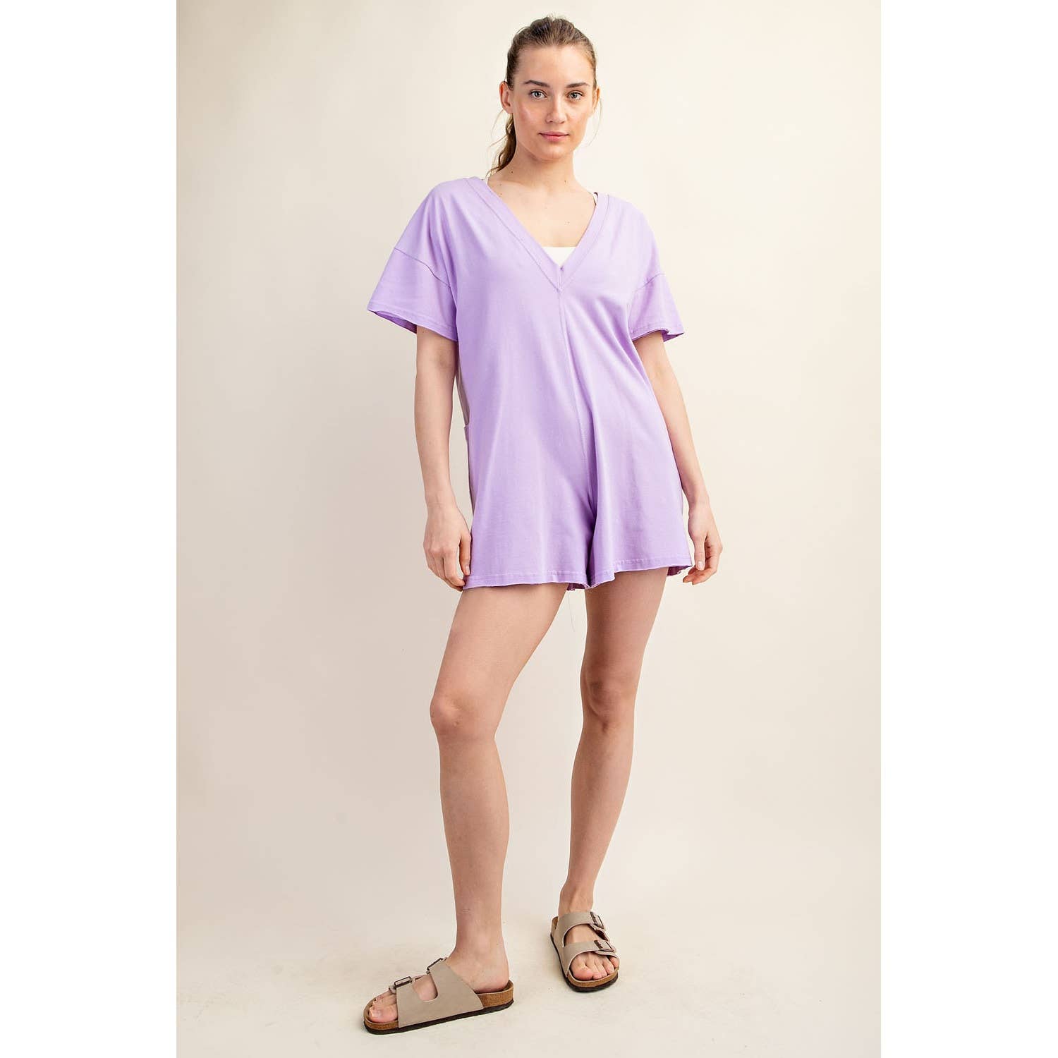 Rae Mode - Vendita all'ingrosso Tutina - Donna - TUTINA ESTIVA IN LYCRA DI COTONE7