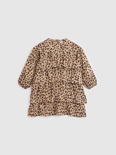 Frou Frou Jurk - Luipaard voor wholesale door Alex & Ant