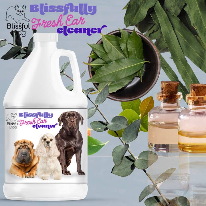The Blissful Dog - Wholesale Pet Cleaning Supplies - Blissfully Fresh Dog Ear Cleaner Gallon