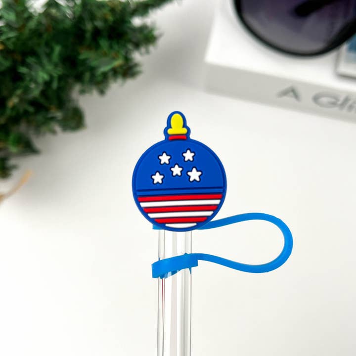 SoapElenGlen - Vente Cruches - Toppers en paille de la série Christmas, accessoires de vacances3