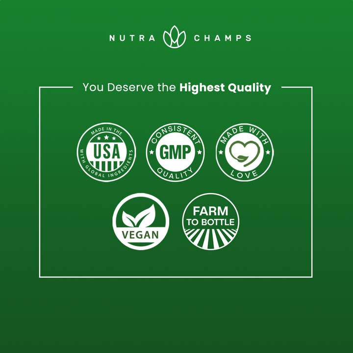 NutraChamps - Vente Poudres protéinées/superaliments - Superaliment antioxydant de qualité supérieure en poudre Super Greens 5