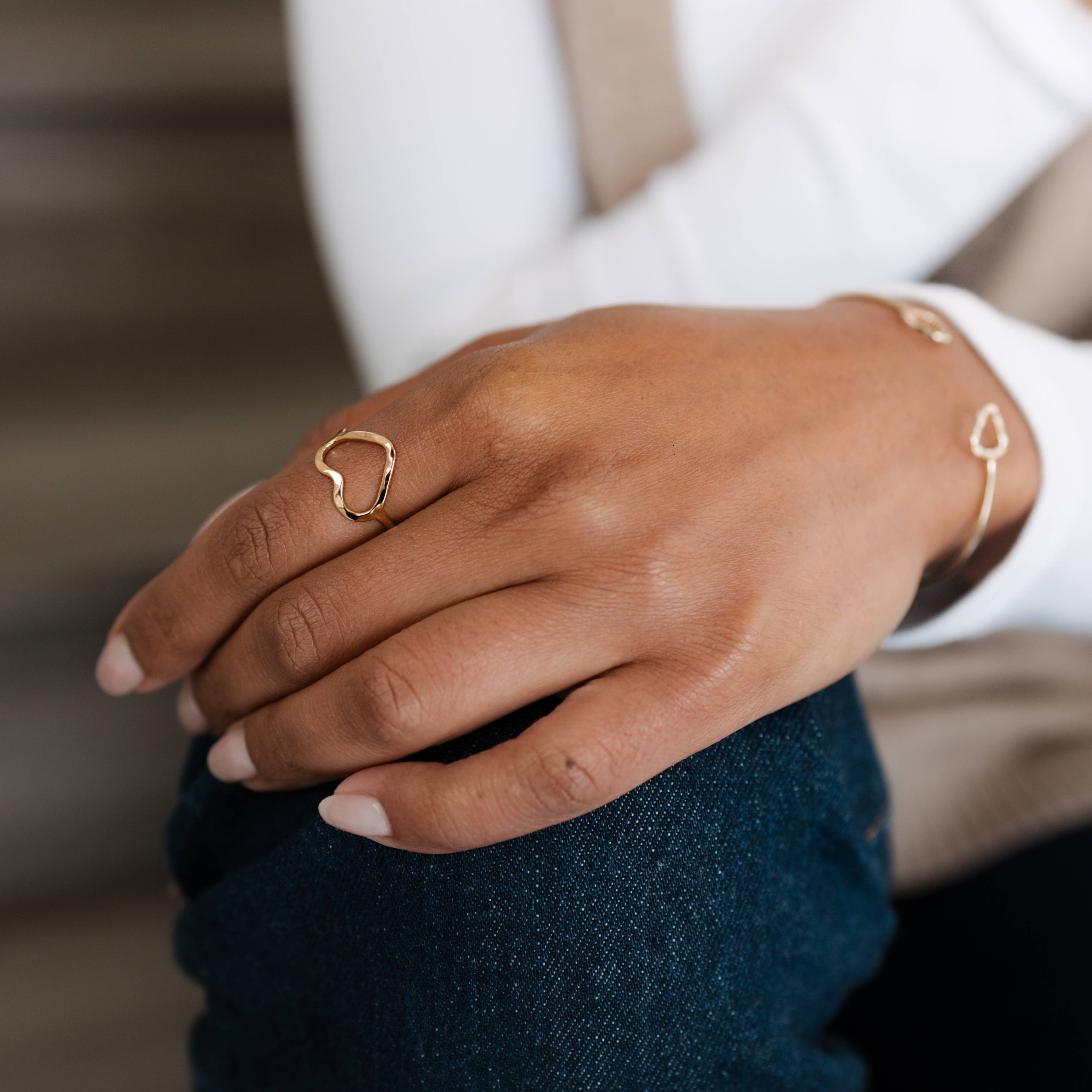 Glee Jewelry - Wholesale Band/Stacked Ring - Amore Ring3