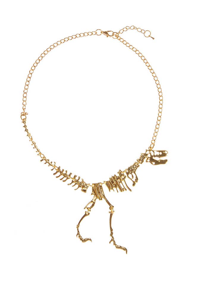 Collier T-Rex Statement pour la vente par Eye Candy Los Angeles