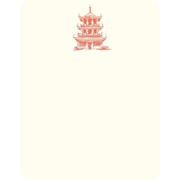 Pagoda A2 Notes for wholesale by Alexa Pulitzer