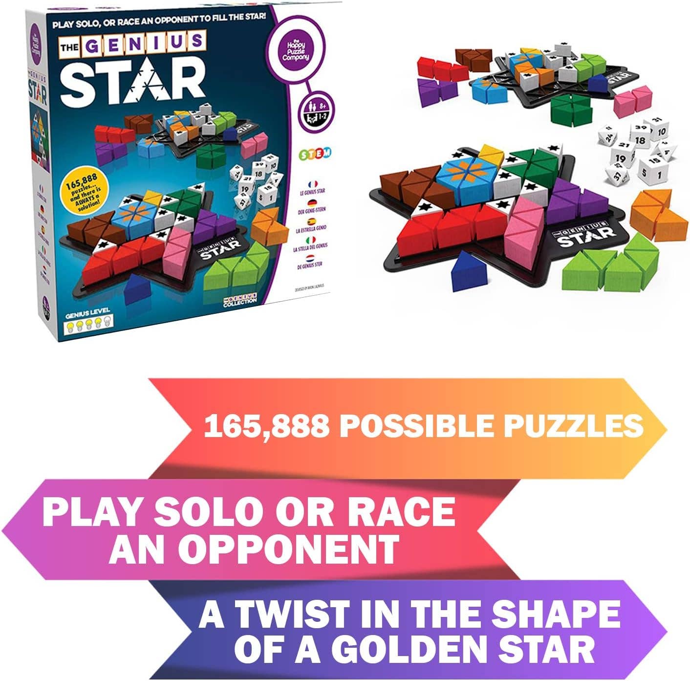 MukikiM Toys &amp; Games - Wholesale Board game - Genius Star -Toy Of The Year game with 165888 possibilities!2