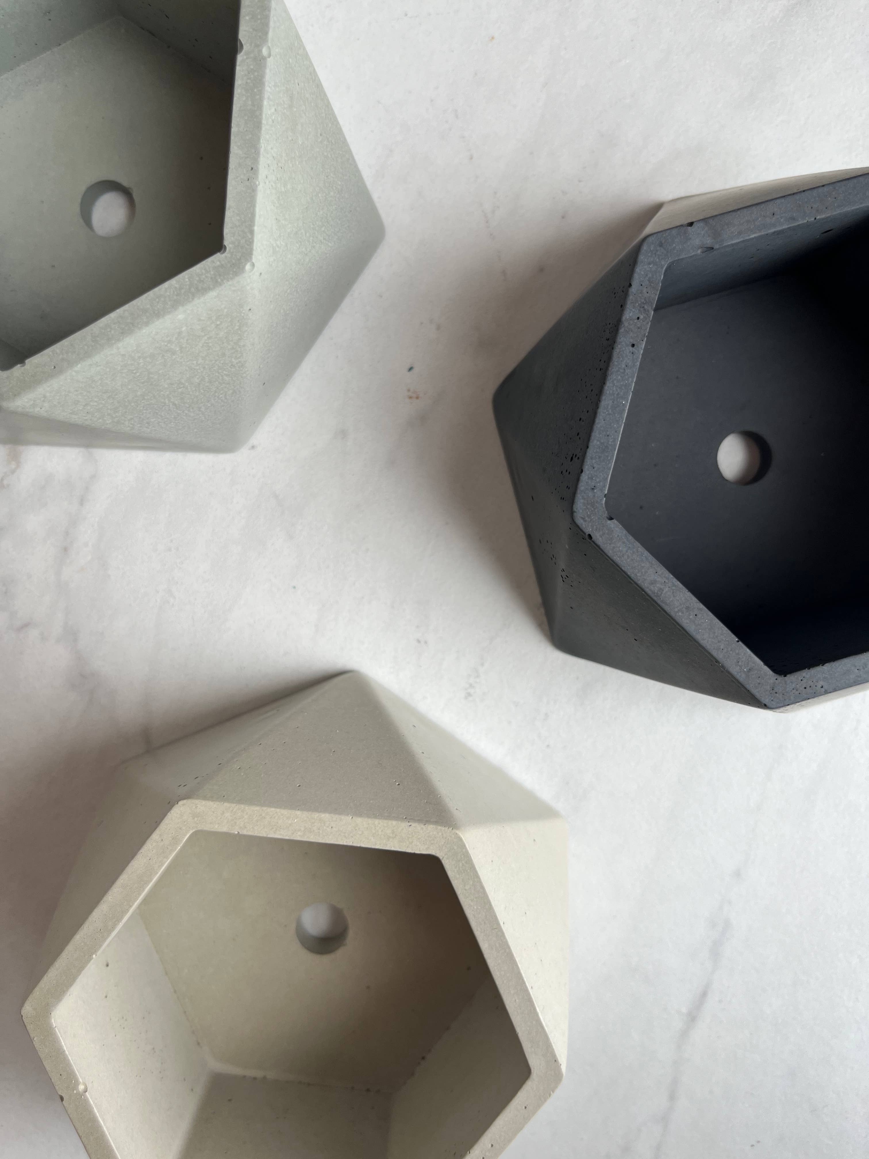 Nora – Vaso de plantas por atacado – Plantadora Suculenta Hex2