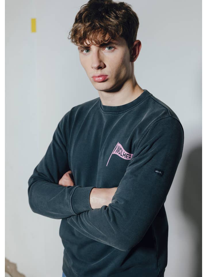 Wolher - Wholesale Graphic Sweatshirt - Men's - Flag Sweatshirt1