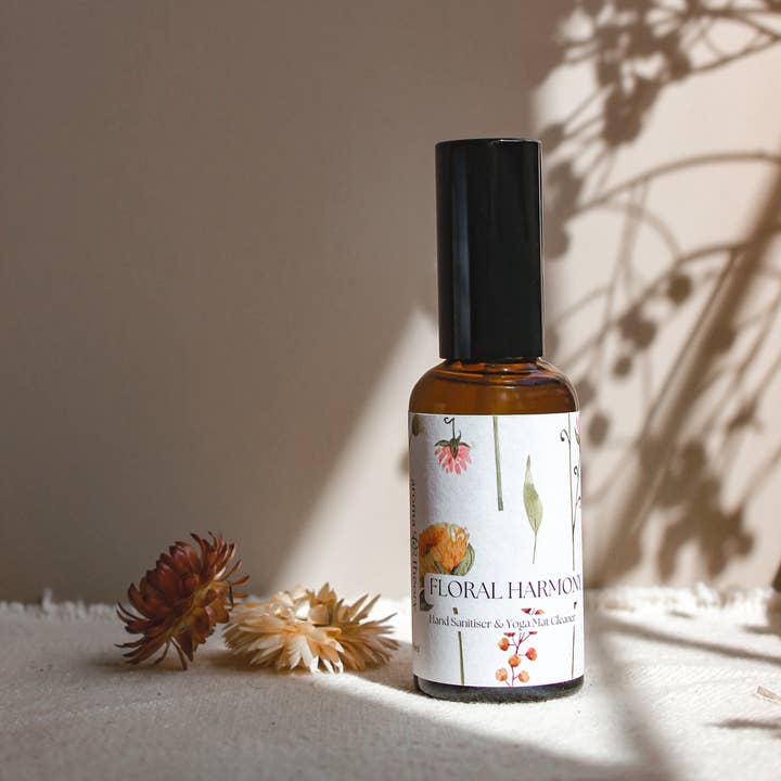 Aroma Theory - Wholesale Yoga mat cleaner - Floral Harmony - Hand Sanitiser & Yoga Mat Cleaner | 50ml2