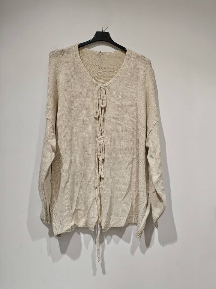 Pomelo Paris acrylvest met striklinten voor wholesale door Pomelo paris