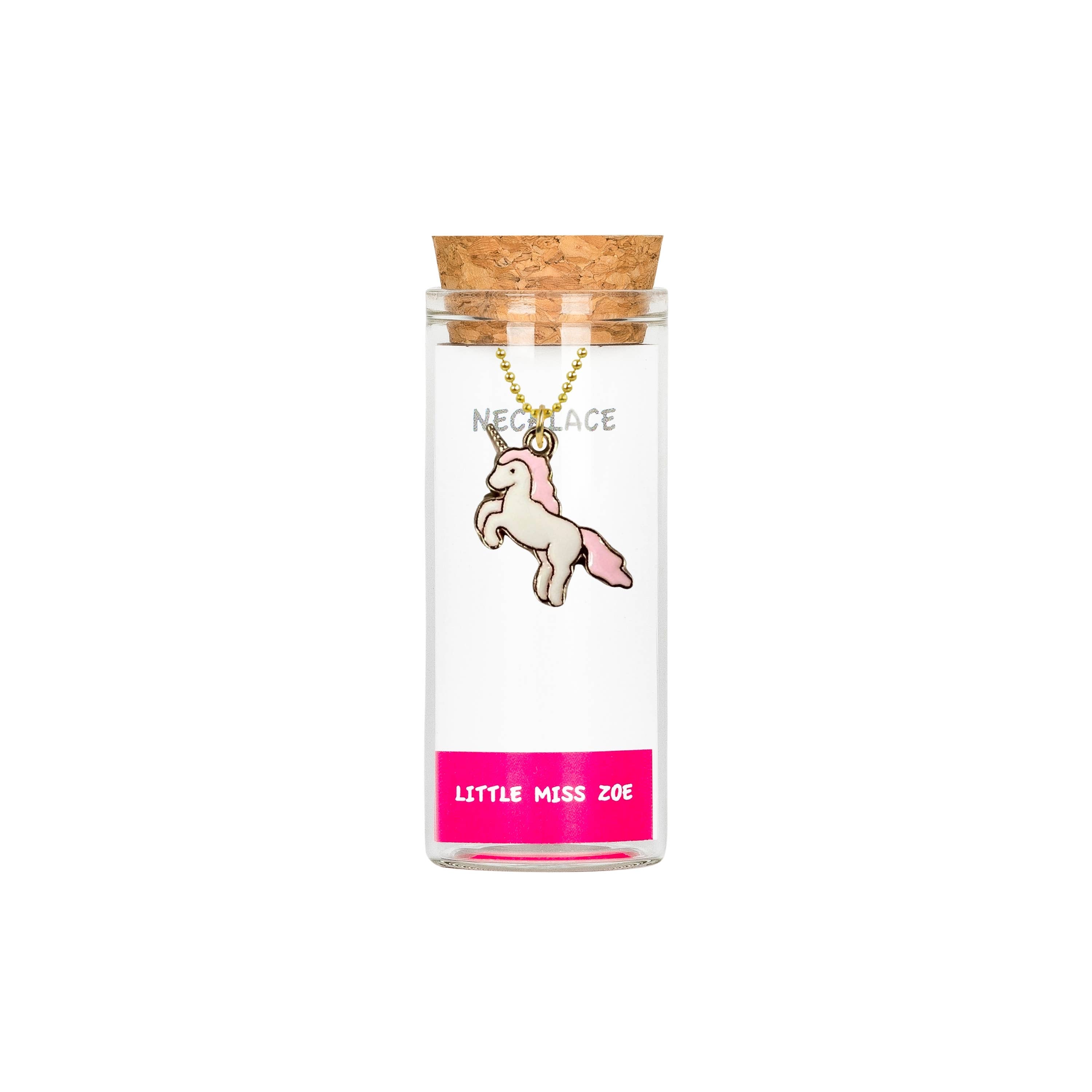 Little Miss Zoe - Wholesale Kids Necklace - Kids - Kids Charm Necklace in a glass bottle9