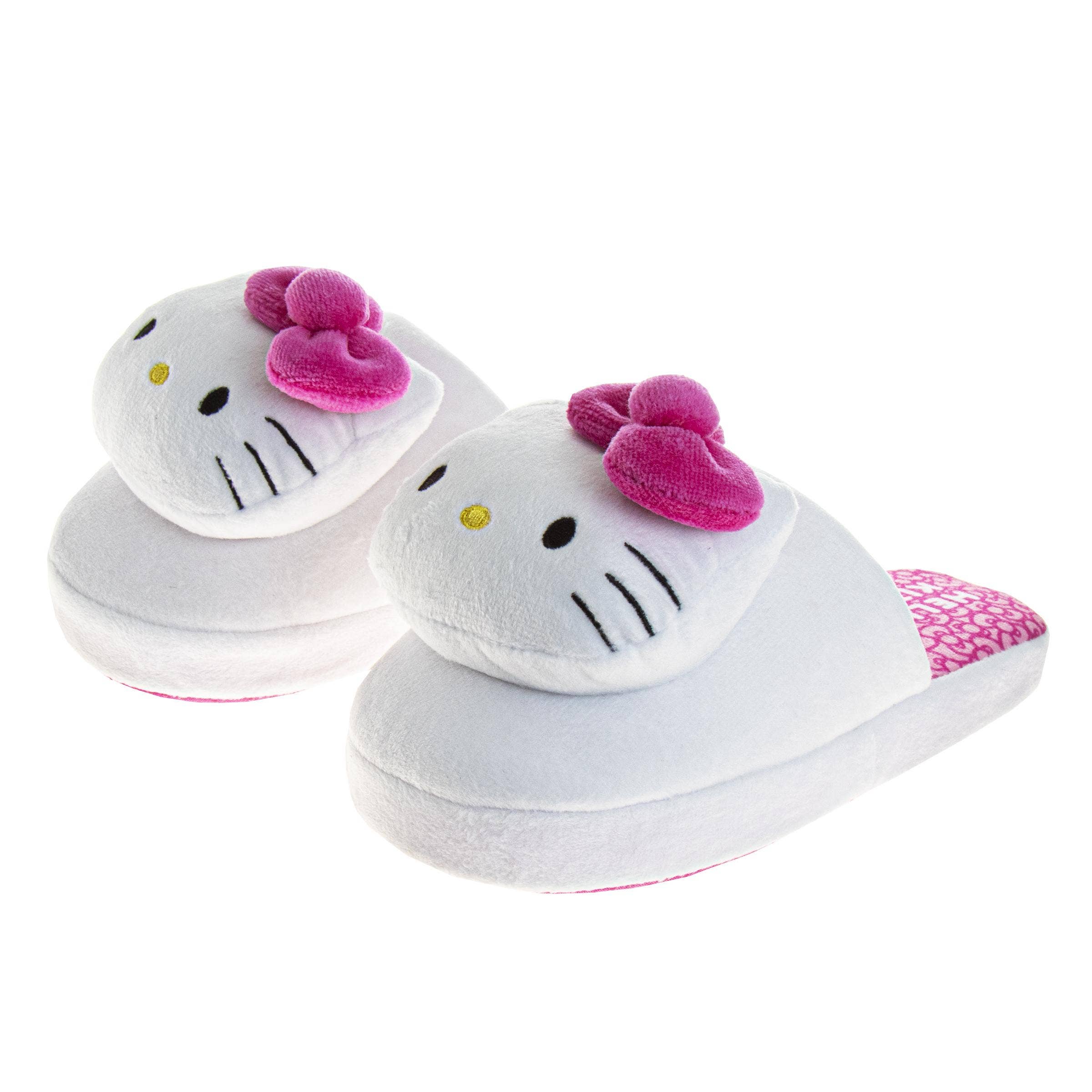 Josmo Shoes Inc - Vendita all'ingrosso Pantofole - Donna - Pantofole Donna Doppie Taglie Hello Kitty (Adulti)6