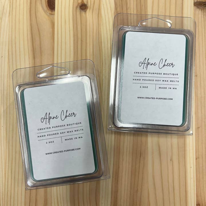 Alpine Cheer - Soy Wax Melt - 2.5oz for wholesale by Created Purpose Boutique