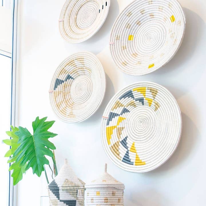 WomenCraft - Wholesale Wall Accent - Wall Hanging Made51 | Ikiba Design | Yellow2