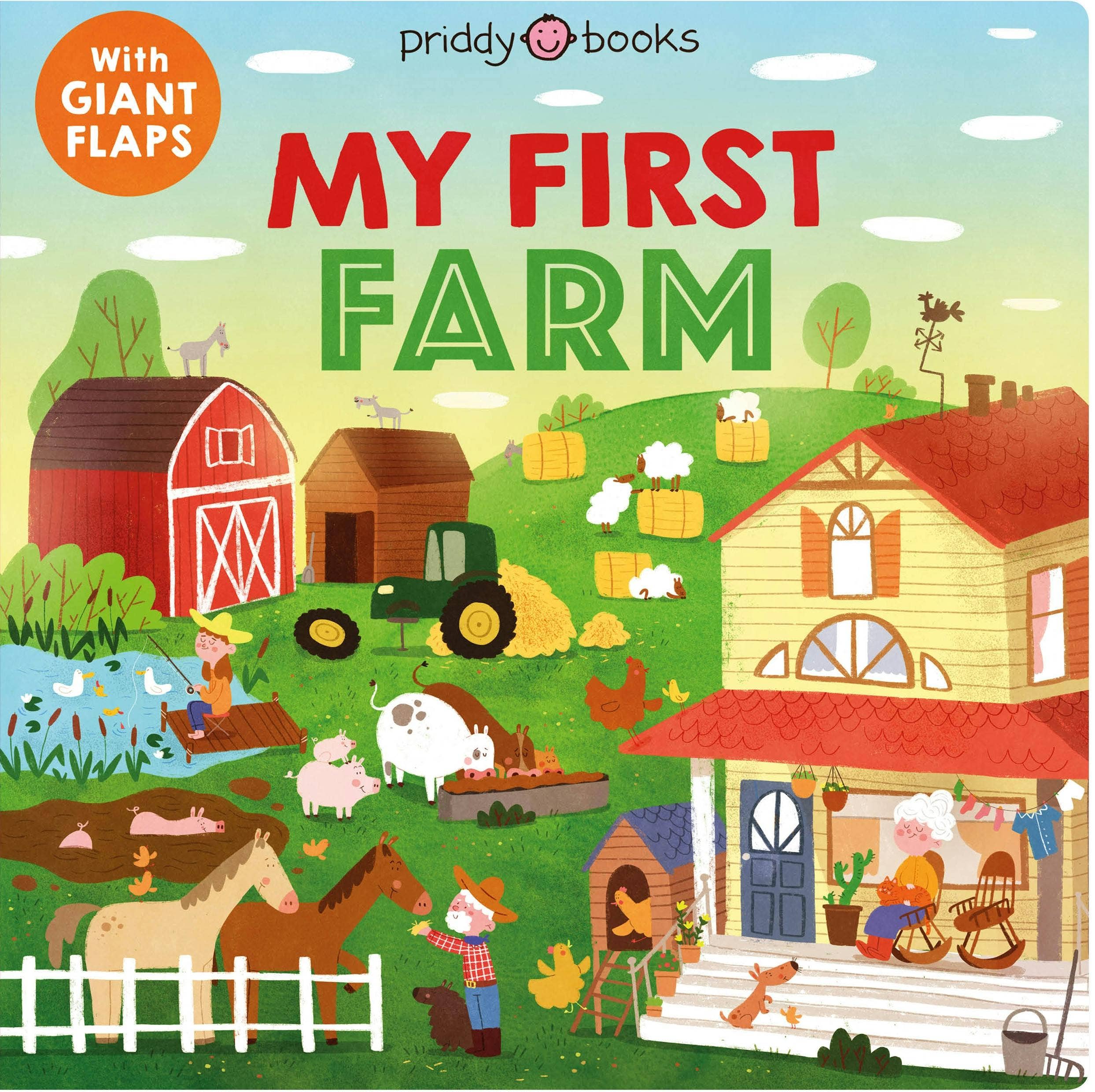 Macmillan Publishers - Wholesale Baby & Toddler Book (0-2) - My First Farm: With Giant Flaps0