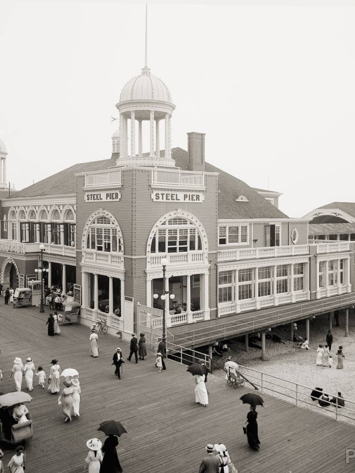 Steel Pier (Atlantic City) für den Großhandel von Print Collection