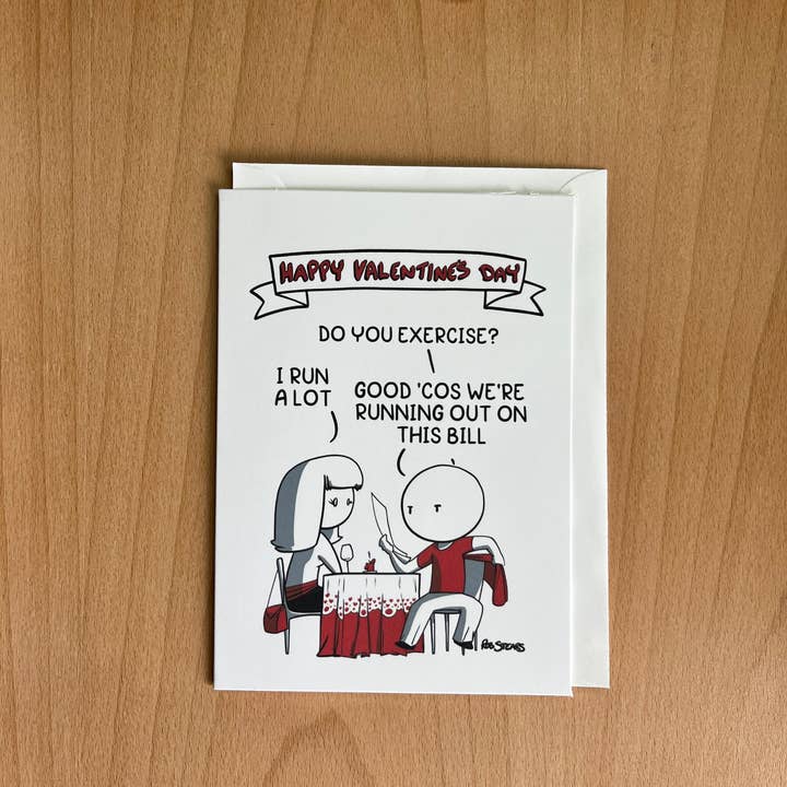 Cena e Fuga - Biglietto di San Valerino per la vendita all'ingrosso da parte di Rob Stears Illustration