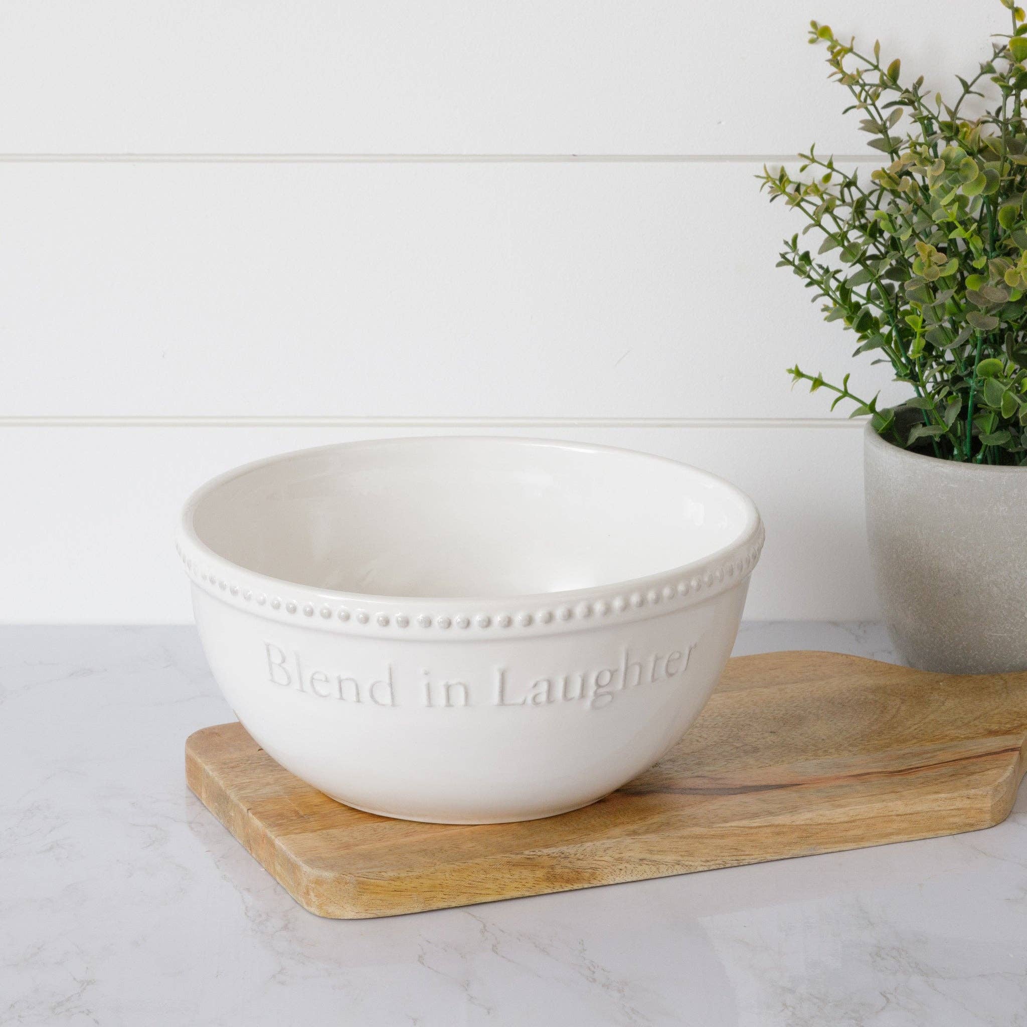 Audrey's Home & Gift - Wholesale Serve Bowl - Serving Bowl - Blend In Laughter (PC)