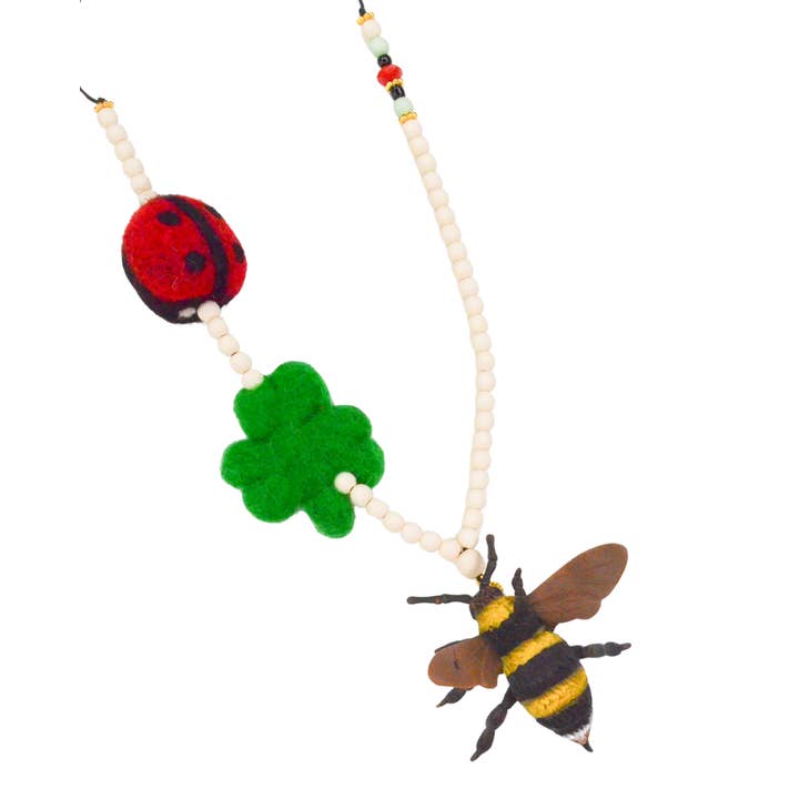 Feestbeest-kids - Wholesale Pendant/Charm Necklace - Feestbeest Bij2